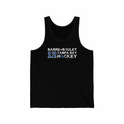 Barre-Boulet 12 Tampa Bay Hockey Unisex Jersey Tank Top