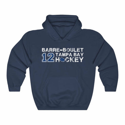 Barre-Boulet 12 Tampa Bay Hockey Unisex Hooded Sweatshirt