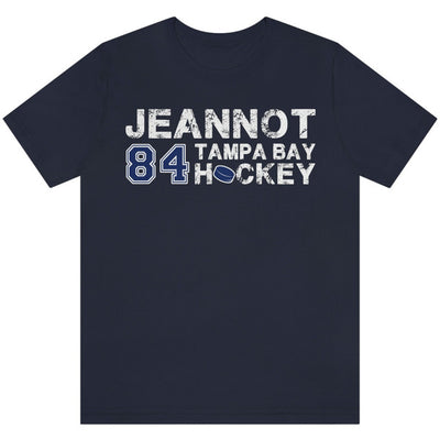 Jeannot 84 Tampa Bay Hockey Unisex Jersey Tee