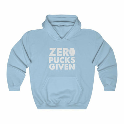 "Zero Pucks Given" Unisex Hooded Sweatshirt