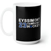 Eyssimont 23 Tampa Bay Hockey Ceramic Coffee Mug In Black, 15oz