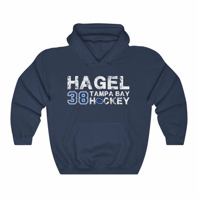 Hagel 38 Tampa Bay Hockey Unisex Hooded Sweatshirt