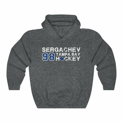 Sergachev 98 Tampa Bay Hockey Unisex Hooded Sweatshirt