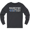 Raddysh 43 Tampa Bay Hockey Unisex Jersey Long Sleeve Shirt