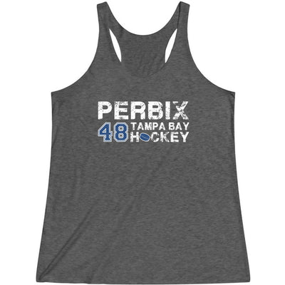 Perbix 48 Tampa Bay Hockey Women's Tri-Blend Racerback Tank Top