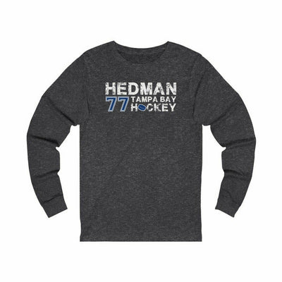 Hedman 77 Tampa Bay Hockey Unisex Jersey Long Sleeve Shirt