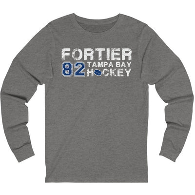 Fortier 82 Tampa Bay Hockey Unisex Jersey Long Sleeve Shirt