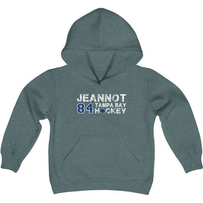 Jeannot 84 Tampa Bay Hockey Youth Hooded Sweatshirt