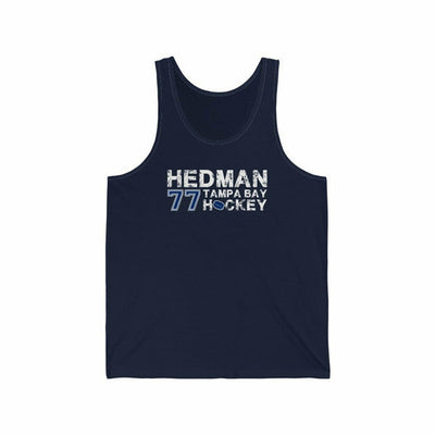 Hedman 77 Tampa Bay Hockey Unisex Jersey Tank Top