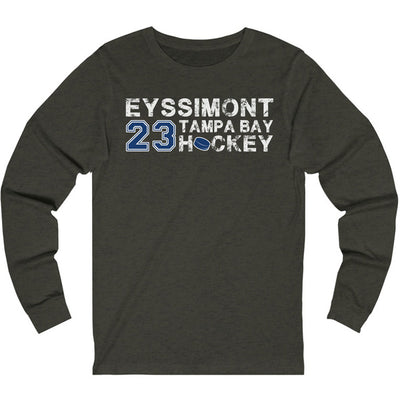 Eyssimont 23 Tampa Bay Hockey Unisex Jersey Long Sleeve Shirt