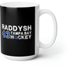 Raddysh 43 Tampa Bay Hockey Ceramic Coffee Mug In Black, 15oz