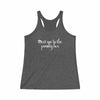 "Meet Me In The Penalty Box" Women's Tri-Blend Racerback Tank Top