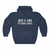 "Just A Girl With Goals" Unisex Hooded Sweatshirt