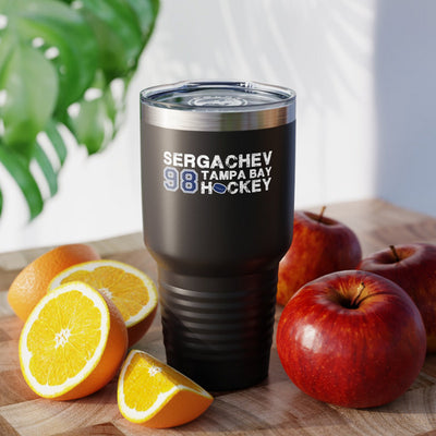 Sergachev 98 Tampa Bay Hockey Ringneck Tumbler, 30 oz