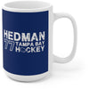 Hedman 77 Tampa Bay Hockey Ceramic Coffee Mug In Blue, 15oz