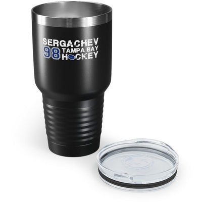 Sergachev 98 Tampa Bay Hockey Ringneck Tumbler, 30 oz