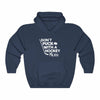 "Don't Puck With A Hockey Mom" Unisex Hooded Sweatshirt