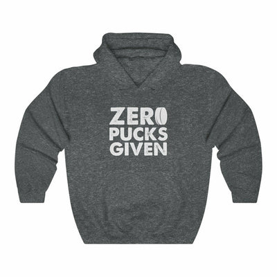 "Zero Pucks Given" Unisex Hooded Sweatshirt