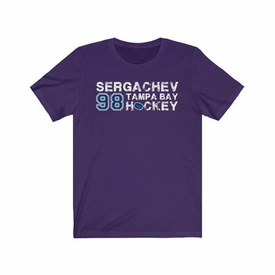 Sergachev 98 Tampa Bay Hockey Unisex Jersey Tee