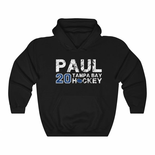 Paul 20 Tampa Bay Hockey Unisex Hooded Sweatshirt