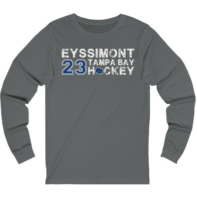 Eyssimont 23 Tampa Bay Hockey Unisex Jersey Long Sleeve Shirt