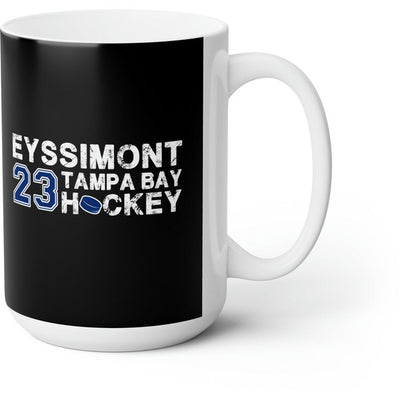 Eyssimont 23 Tampa Bay Hockey Ceramic Coffee Mug In Black, 15oz