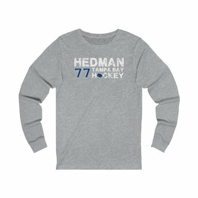 Hedman 77 Tampa Bay Hockey Unisex Jersey Long Sleeve Shirt