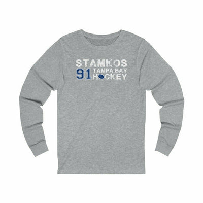 Stamkos 91 Tampa Bay Hockey Unisex Jersey Long Sleeve Shirt