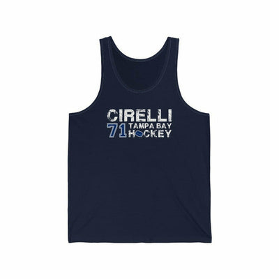 Cirelli 71 Tampa Bay Hockey Unisex Jersey Tank Top