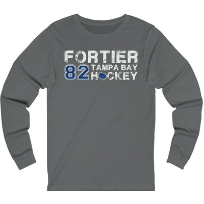 Fortier 82 Tampa Bay Hockey Unisex Jersey Long Sleeve Shirt