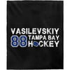 Vasilevskiy 88 Tampa Bay Hockey Velveteen Plush Blanket