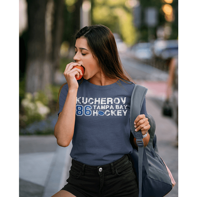 Kucherov 86 Tampa Bay Hockey Unisex Jersey Tee