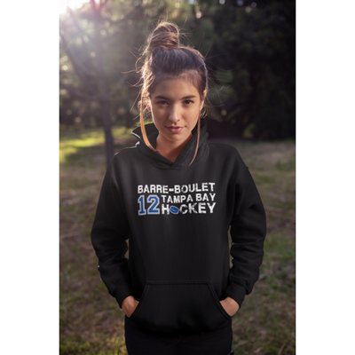 Barre-Boulet 12 Tampa Bay Hockey Unisex Hooded Sweatshirt