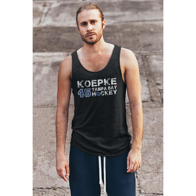 Koepke 45 Tampa Bay Hockey Unisex Jersey Tank Top